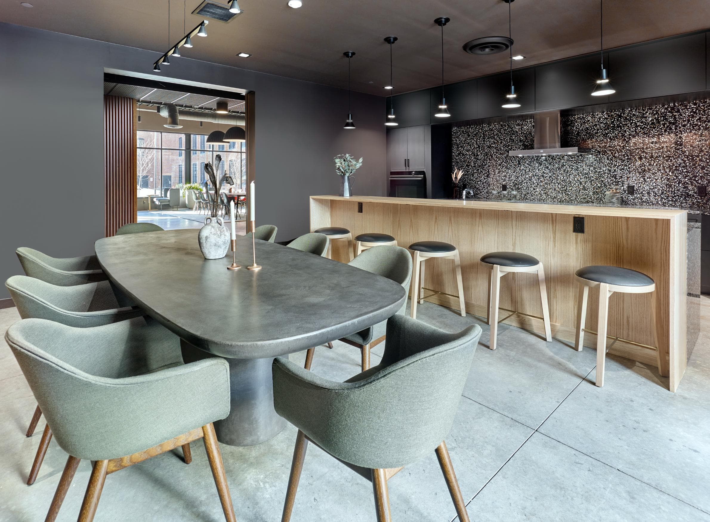 The Winston Dining Area